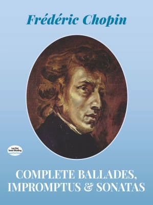 Dover Publications - Complete Ballades, Impromptus and Sonatas - Chopin - Piano - Book