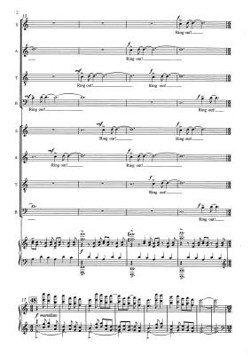 Ring Out, Wild Bells (The Passing of the Year, movement 7) - Tennyson/Dove - SATB/SATB