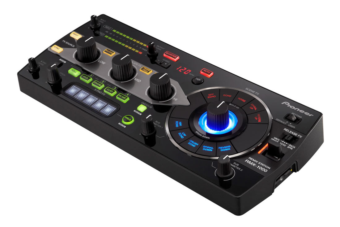 RMX-1000 USB Controller with FX & Sampling