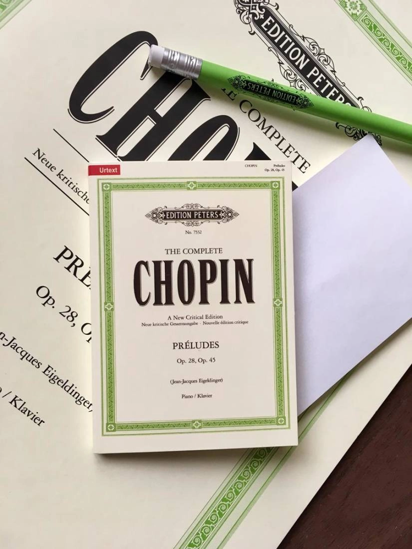 Chopin Preludes Sticky Notes