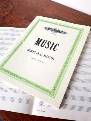Peters Music Writing Book - 12 Stave - 48 Pages