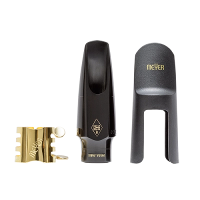 New York Alto Saxophone Hard Rubber Mouthpiece 8M