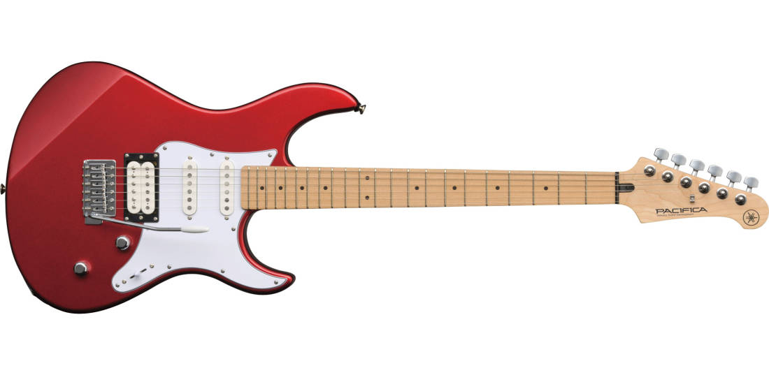 Pacifica 112VM Electric Guitar with Maple Fingerboard - Red Metallic