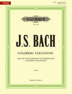 C.F. Peters Corporation - Goldberg Variations  (Aria with 30 Variations, BWV 998) - Bach/Soldan - Piano - Book