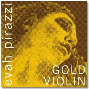 Evah Pirazzi Gold Violin Set - Ball