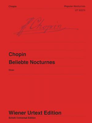 Wiener Urtext Edition - Popular Nocturnes - Chopin/Ekier - Piano - Book