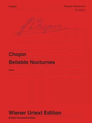 Wiener Urtext Edition - Popular Nocturnes - Chopin/Ekier - Piano - Book