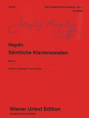 Complete Piano Sonatas Vol.3 - Haydn - Piano - Book