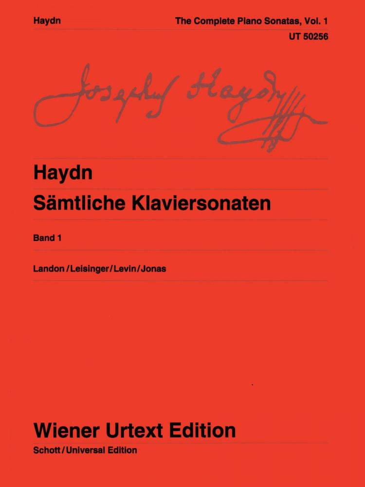 Complete Piano Sonatas Vol.1 - Haydn - Piano - Book