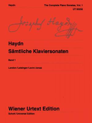 Wiener Urtext Edition - Intgralit des sonates pour piano Vol.1 - Haydn - Piano - Livre