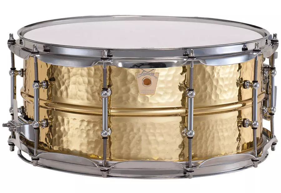 Hammered Brass Snare 6.5x14