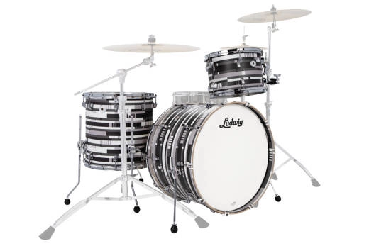NeuSonic Fab Limited Edition 3-Piece Shell Pack (22,13,16) - Digital Black Oyster