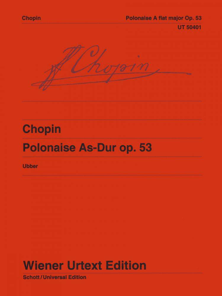 Polonaise As-Dur Op.53 - Chopin/Ubber - Piano - Sheet Music