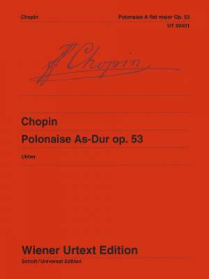 Wiener Urtext Edition - Polonaise As-Dur Op.53 - Chopin/Ubber - Piano - Sheet Music
