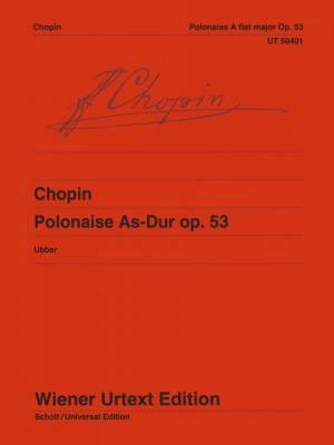 Wiener Urtext Edition - Polonaise As-Dur Op.53 - Chopin/Ubber - Piano - Sheet Music