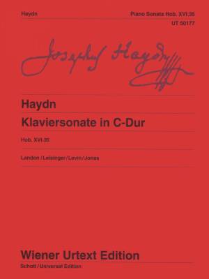 Sonata in C major, Hob. XVI:35 - Haydn/Landon/Leisinger - Piano - Sheet Music