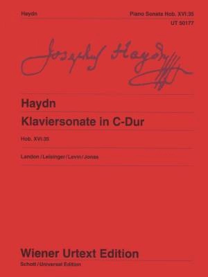 Wiener Urtext Edition - Sonata in C major, Hob. XVI:35 - Haydn/Landon/Leisinger - Piano - Sheet Music