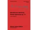 Wiener Urtext Edition - Rondo Capriccioso, Op.14 - Mendelssohn\/Leisinger  - Piano - Book