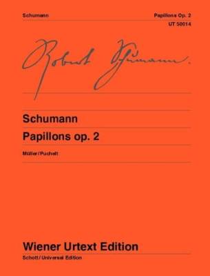 Papillons, Op. 2 - Schumann - Piano - Book