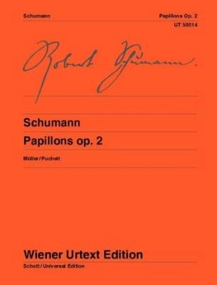 Wiener Urtext Edition - Papillons, Op. 2 - Schumann - Piano - Book