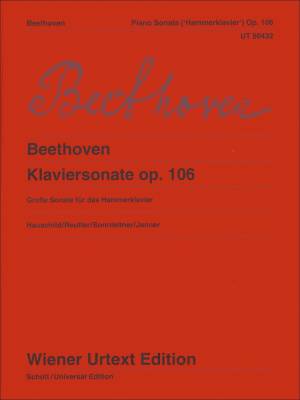 Wiener Urtext Edition - Piano Sonata (Hammerklavier), Op. 106 - Beethoven/Reutter - Piano - Sheet Music