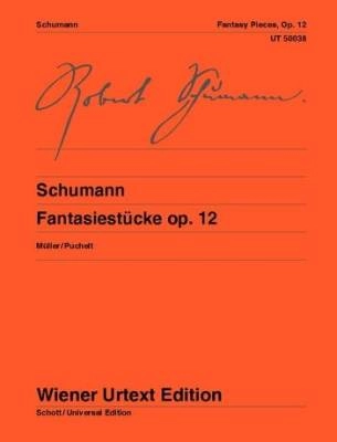 Wiener Urtext Edition - Fantasy Pieces, Op. 12 - Schumann - Piano - Book