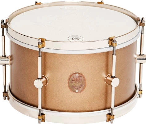 Club Series Maple Tom Tom with Nickel Hardware, 8x12\'\' - Deco Gold