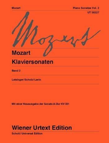 Piano Sonatas, Vol 2 - Mozart/Leisinger/Levin - Piano - Book