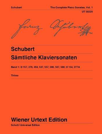Complete Piano Sonatas, Vol 1 - Schubert/Tirimo - Piano - Book