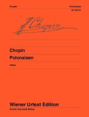 Wiener Urtext Edition - Lintgrale des Polonaises pour piano - Chopin - Piano - Livre