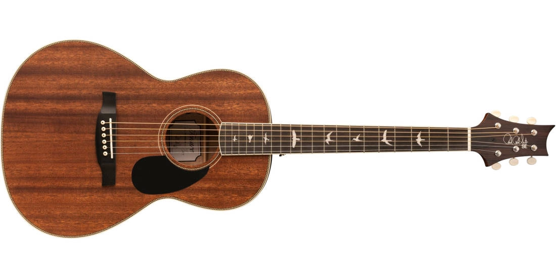 SE P20E Parlor Acoustic/Electric Guitar with Gigbag - Vintage Mahogany