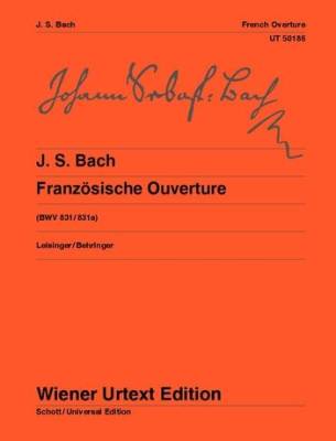 Wiener Urtext Edition - French Overture, BWV 831/831a - Bach/Leisinger - Piano - Book