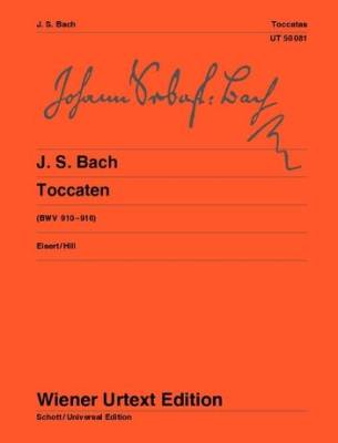 Wiener Urtext Edition - Toccatas, BWV 910-916 - Bach - Piano - Book