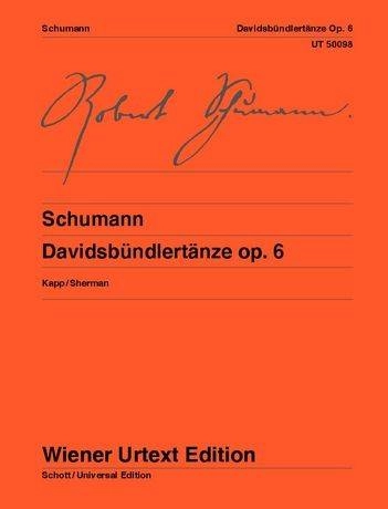 Davidsbundlertanze, Op. 6 - Schumann - Piano - Book