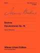 Wiener Urtext Edition - Piano Pieces, Op. 76 - Brahms/Petersen - Piano - Book