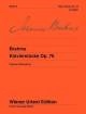 Wiener Urtext Edition - Piano Pieces, Op. 76 - Brahms\/Petersen - Piano - Book