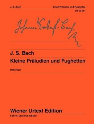 Wiener Urtext Edition - Little Preludes and Fugues - Bach/Dehnhard - Piano - Book