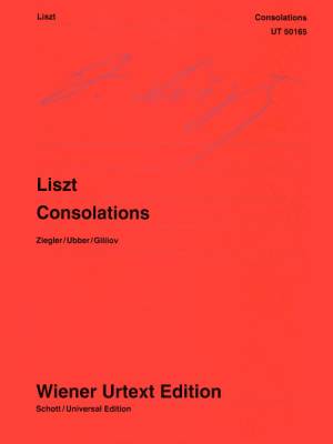 Consolations - Liszt/Ziegler - Piano - Book