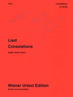 Wiener Urtext Edition - Consolations - Liszt/Ziegler - Piano - Book