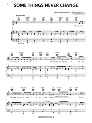 Frozen 2 Piano/Vocal/Guitar Songbook - Lopez, Anderson-Lopez - Piano/Voix/Guitare - Livre