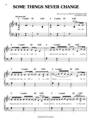 Frozen 2 Easy Piano Songbook - Lopez, Anderson-Lopez - Easy Piano - Book