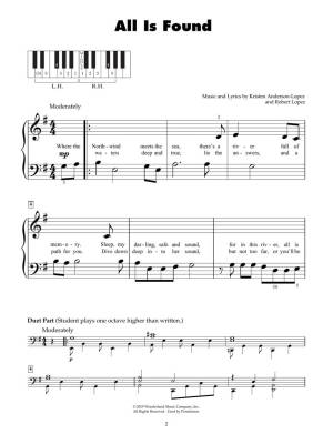 Frozen II Five-Finger Piano Songbook - Lopez, Kristen Anderson-Lopez - Piano - Book