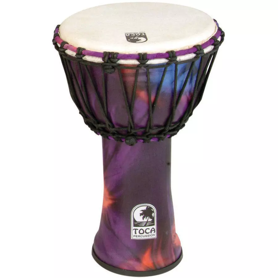 Synergy Freestyle Djembe - 10 inch - Purple