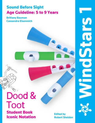 Nuvo - WindStars 1: Dood & Toot Student Book (Iconic Notation) - Bauman/Eisenreich - Recorder - Book