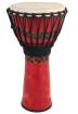 Toca Percussion - Freestyle Rope Tuned Djembe - 12 inch - Bali Red