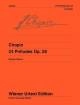 Wiener Urtext Edition - 24 Preludes - Chopin\/Hansen - Piano - Book