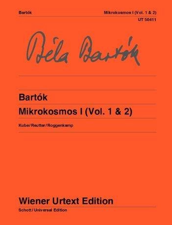 Mikrokosmos I (Vol. 1 & 2) - Bartok - Piano - Book