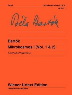 Wiener Urtext Edition - Mikrokosmos I (Vol. 1 & 2) - Bartok - Piano - Book