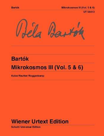 Mikrokosmos III (Vol. 5 & 6) - Bartok - Piano - Book