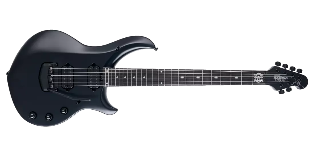 Guitare électrique Majesty avec touche en ébène - Stealth Black